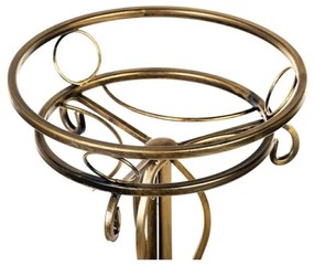 Virágállvány 95x38 cm arany