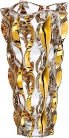 Kristály váza 30,5 cm Samba Opera Gold