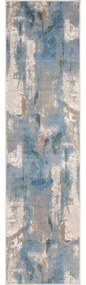 Világoskék futószőnyeg 80x300 cm Sensi Zashi – FD