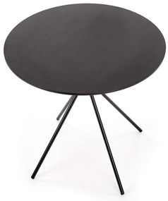 AKCIÓ Fekete étkezőasztal PHANTOM 80x80 II. osztály