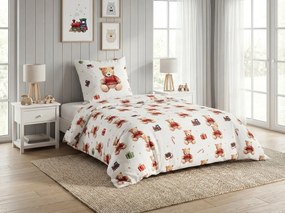 Gyerek ágynemű Renforcé pamutból BAILEY színes Ágyneműhuzat mérete: 80 x 80 cm | 135 x 200 cm