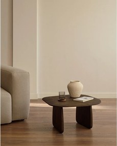 Tölgyfa tárolóasztal 70x71 cm Pirita – Kave Home