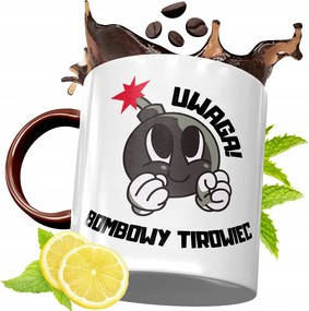 Bordó Bögre Kamionosoknak Születésnapi Ajándék fényképes nyomtatással