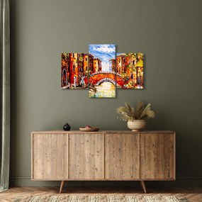 Kép - Olajfestmény a városról III. (90x60 cm)