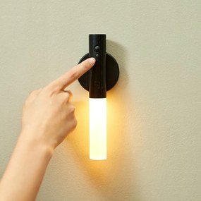 Fekete USB-s LED fali lámpa Baton – Gingko