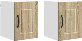 vidaXL Konyhaszekrény 2 pcs Sonoma tölgy 30 x 31 x 40 cm Faanyag