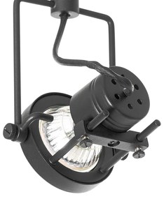 Okos sínrendszer fekete 1 fázisú 5 Wifi GU10-es izzóval - Suplux