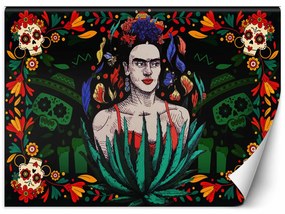 Fotótapéta, Frida Kahlo mexikói relief - 300x210