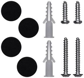LED Kültéri mennyezeti lámpa DORI LED/24W/230V IP54 négyzet
