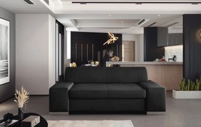 Porto 2 kanapé, sötétszürke, Monolit 97