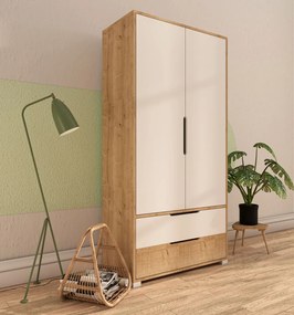 Flora 90 - Sapphire Oak, White