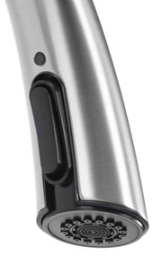 Konyhai csaptelep REA Ross BRUSH NICKEL INOX