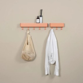 Lazacszínű fém fali fogas polccal Dax Play – Spinder Design