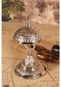 Vintage díszes Szállodai recepció csengő 15 cm