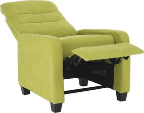 Relaxáló fotel, zöld, TURNER