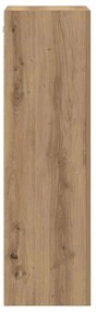 vidaXL TV Fali Szekrény Artisan tölgy 40,5 x 30 x 102 cm Faanyag