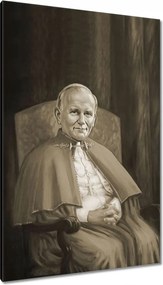 Festmények 80x120 Lengyel pápa Jan Pál 2