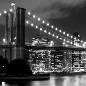 Gario Paraván Brooklyn híd panorámája Méret: 145 x 170 cm, Kivitelezés: Klasszikus paraván