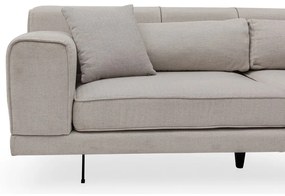 Jivago világosbézs sarokkanapé, jobb oldali - Artie