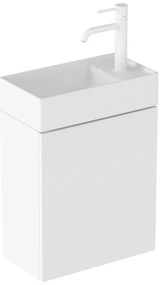 Ravak X000001386 - Fürdőszobai mosdó alatti szekrény VEDA 54,5x40 cm fehér