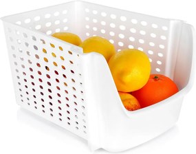 Zöldség-gyümölcs tároló doboz Konyhai kosár az emeletes tároláshoz