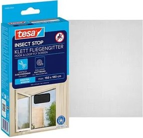 Szúnyogháló, ablakra, tépőzáras, 1,5 x 1,8 m, TESA&amp;reg; Insect Stop, antracit (TE5568001)
