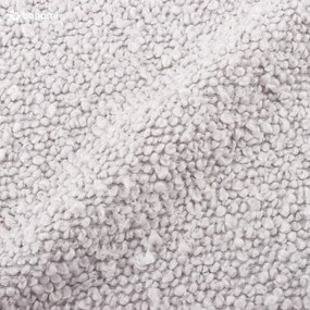 Világosszürke buklé kanapé 210 cm Essen – Cosmopolitan Design