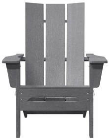 Kerti pihenő bútor 2 pcs Világosszürke 74.5 x 80.5 x 90cm