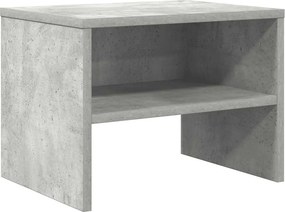 vidaXL betonszürke szerelt fa éjjeliszekrény 40 x 30 x 30 cm