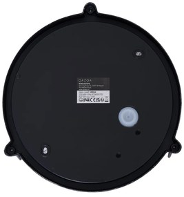 Kültéri fali lámpa ezüst kerek IP44 - Noutica