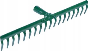 Lengyel Szegecselt Fém Gereblye 18 Fogú, kerti erős gereblye