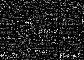 Kép - Matematika (70x50 cm)
