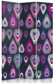 Gario Paraván Pávaszemek Méret: 110 x 170 cm, Kivitelezés: Klasszikus paraván