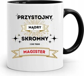 Mester Bögre Fekete Születésnapi Ajándék fényképes nyomtatással