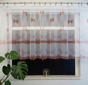 Mg Függöny Háló Fehér Masni Tégla AD11 200x120cm kész Bt