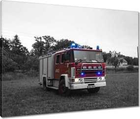 Vászonkép 80x60 Tűzoltóautó