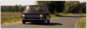 Poszterek 200x66 Régi Lengyel Fiat 125p