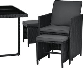 Juskys Kerti rattan ülés Baracoa XL