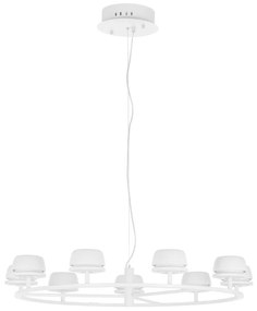 ITALUX AD16004-9A-WH MIRANDA Modern Led Függesztett Lámpa Fehér LED IP20
