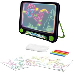 Glow Drawing Board - Varázslatos Világítós Rajztábla Gyerekeknek 4 Színnel