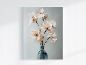 Vászonkép Canvas Dekoráció Csokor Virágok Íriszek Természet 60x80