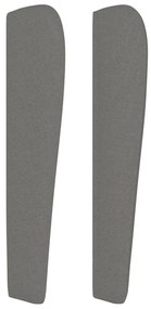 sötétszürke szövet fejtámla szárnyakkal 83 x 23 x 118/128 cm