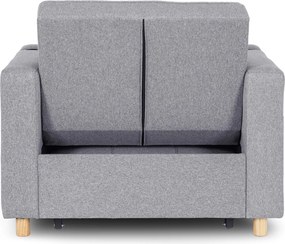 Dönthető fotel szürke, SOLOR