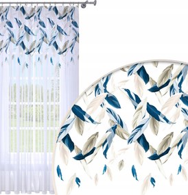 Függöny Kész 140x230 Fátyol Festett Béka Mintás 052