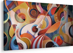 Kép - Zenei absztrakt (90x60 cm)
