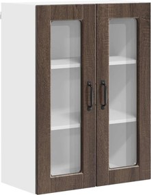 vidaXL Konyhaszekrény polcokkal Barna Tölgy 60 x 31 x 80 cm Faanyag