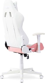 Irodai Forgószék Rózsaszín Eco-bőr Kárpittal.CANDY