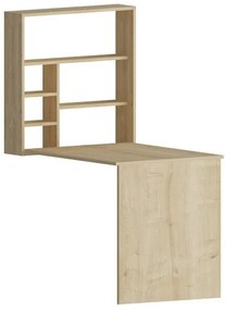 Munkapad SEDIR 154,2x59 cm, bézs polccal