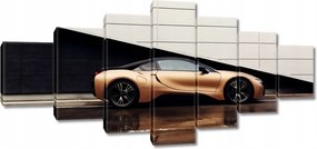 Vászonkép 210x100 Arany Bmw Autó