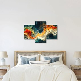 Kép - Modern absztrakció (90x60 cm)